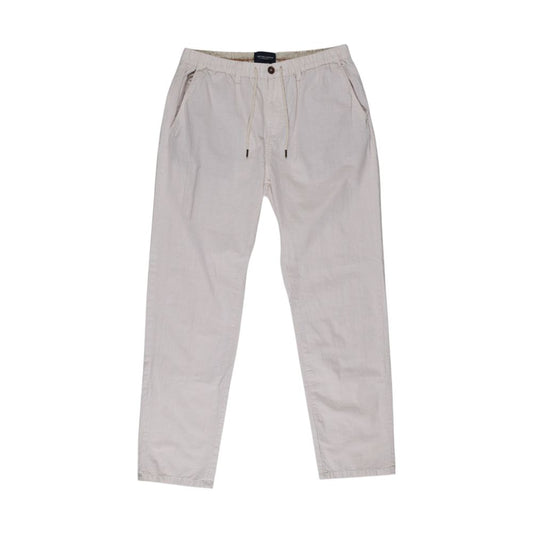 Pantaloni Casual di Cotone Beige Smiling London