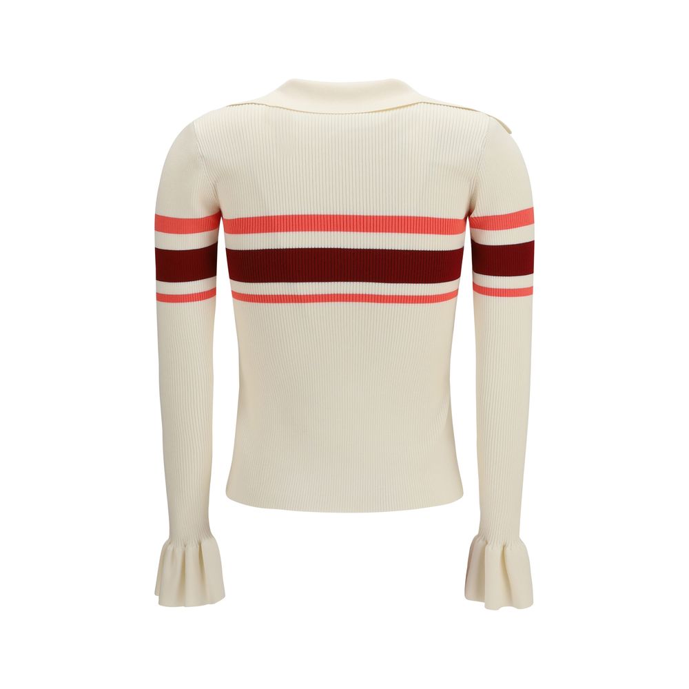 Chemisier Self-Portrait en viscose beige