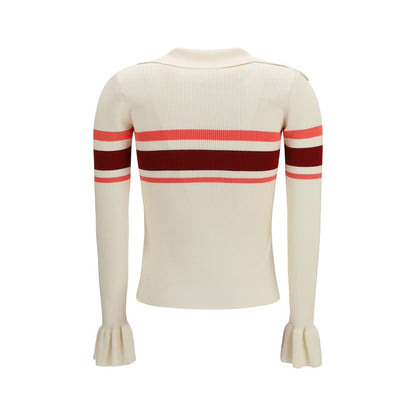 Chemisier Self-Portrait en viscose beige