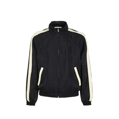 Blouson bomber Saint Laurent en polyamide noir