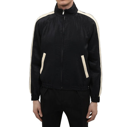 Blouson bomber Saint Laurent en polyamide noir