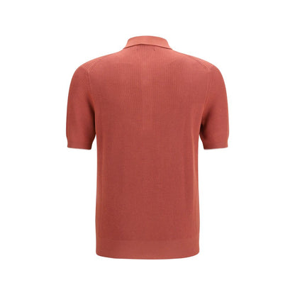 Polo Brunello Cucinelli en coton multicolore