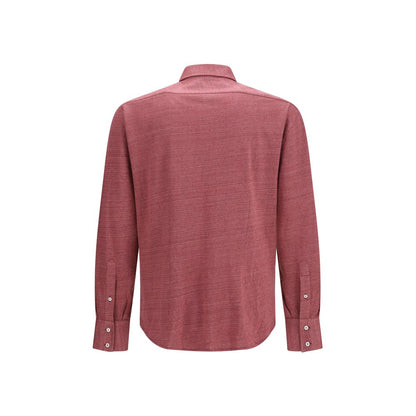 Chemise en lin multicolore Brunello Cucinelli