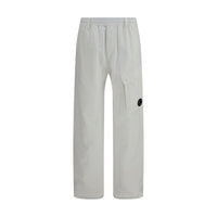 Pantaloni Cargo C.P. Company Bianchi in Cotone