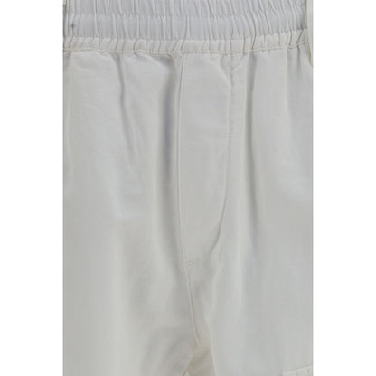 Pantaloni Cargo C.P. Company Bianchi in Cotone