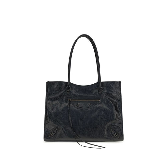 Sac bandoulière Balenciaga en agneau noir Ovis Aries Aries