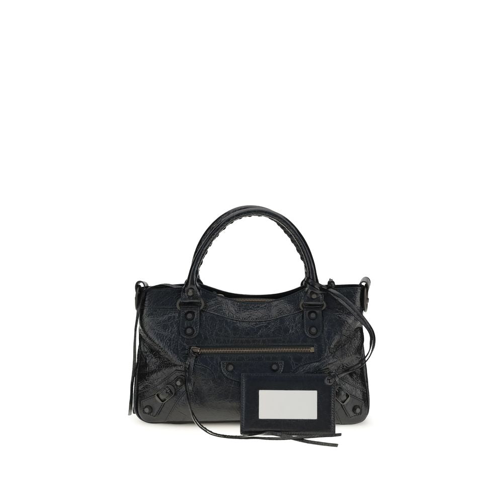 Borsa a Tracolla Balenciaga Nera in Agnello Ovis Aries Aries