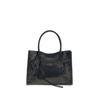 Balenciaga Black Lamb Ovis Aries Shoulder Bag
