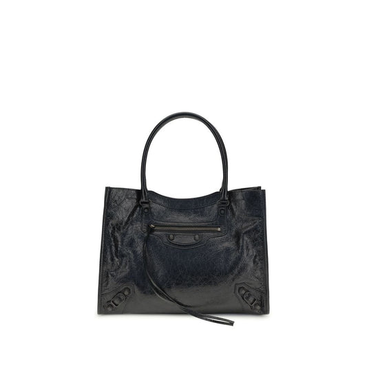 Sac à bandoulière Balenciaga noir en cuir d'agneau Ovis Aries