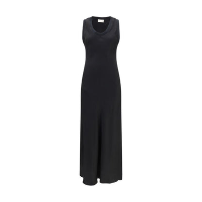 Ami Paris Abito casual nero in viscosa