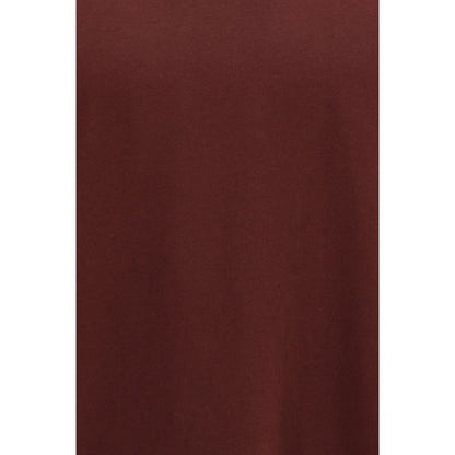 T-shirt in cotone bordeaux Comme Des Garçons