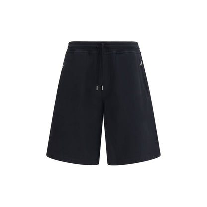 Shorts Bermuda Brunello Cucinelli neri in cotone