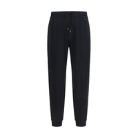 Joggers Brunello Cucinelli in cotone neri (pantaloni da ginnastica)