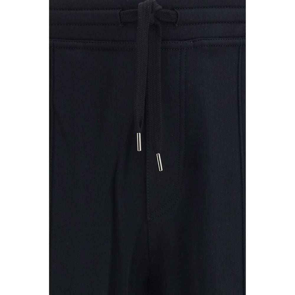 Joggers Brunello Cucinelli in cotone neri (pantaloni da ginnastica)
