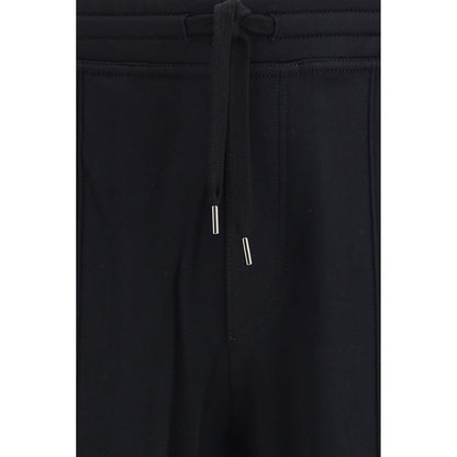Joggers Brunello Cucinelli in cotone neri (pantaloni da ginnastica)