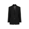 Prada Black Virgin Wool Blazer