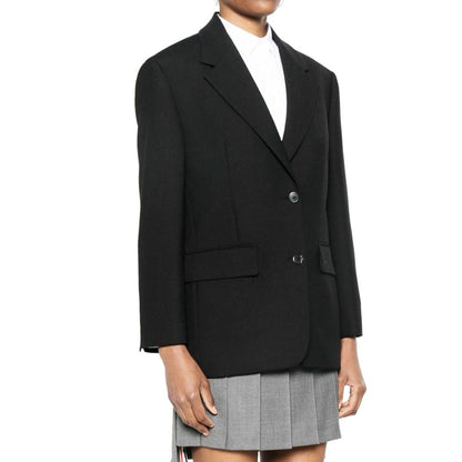 Blazer Prada en laine vierge noire