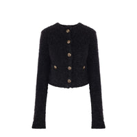 Cardigan Balenciaga in cotone nero