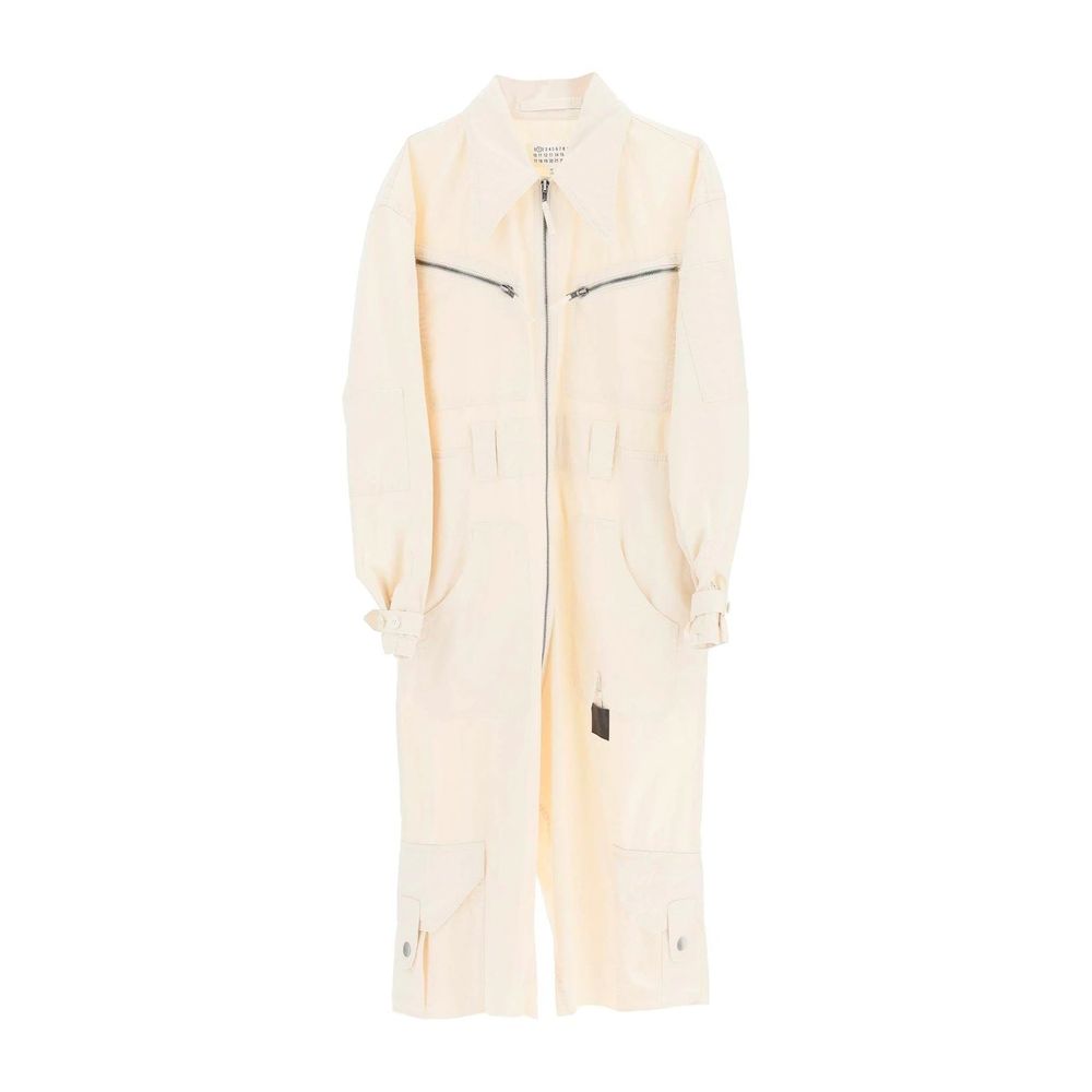 Tuta Maison Margiela in cotone bianco