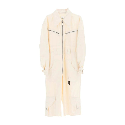 Tuta Maison Margiela in cotone bianco