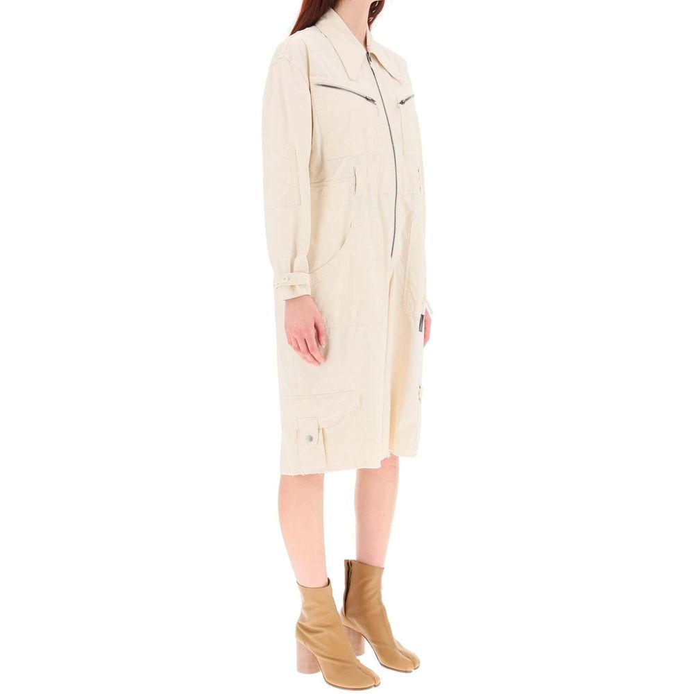 Tuta Maison Margiela in cotone bianco