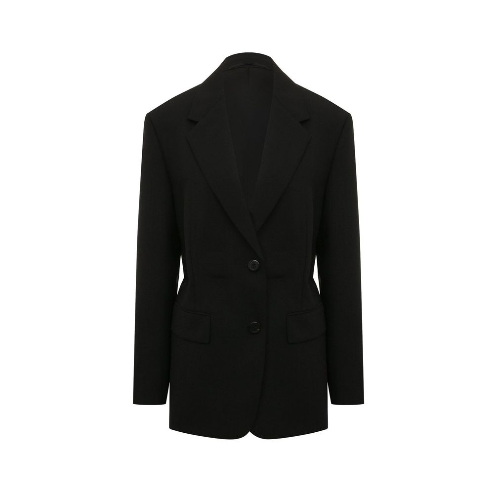 Blazer Prada in lana nera