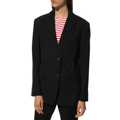 Blazer Prada in lana nera