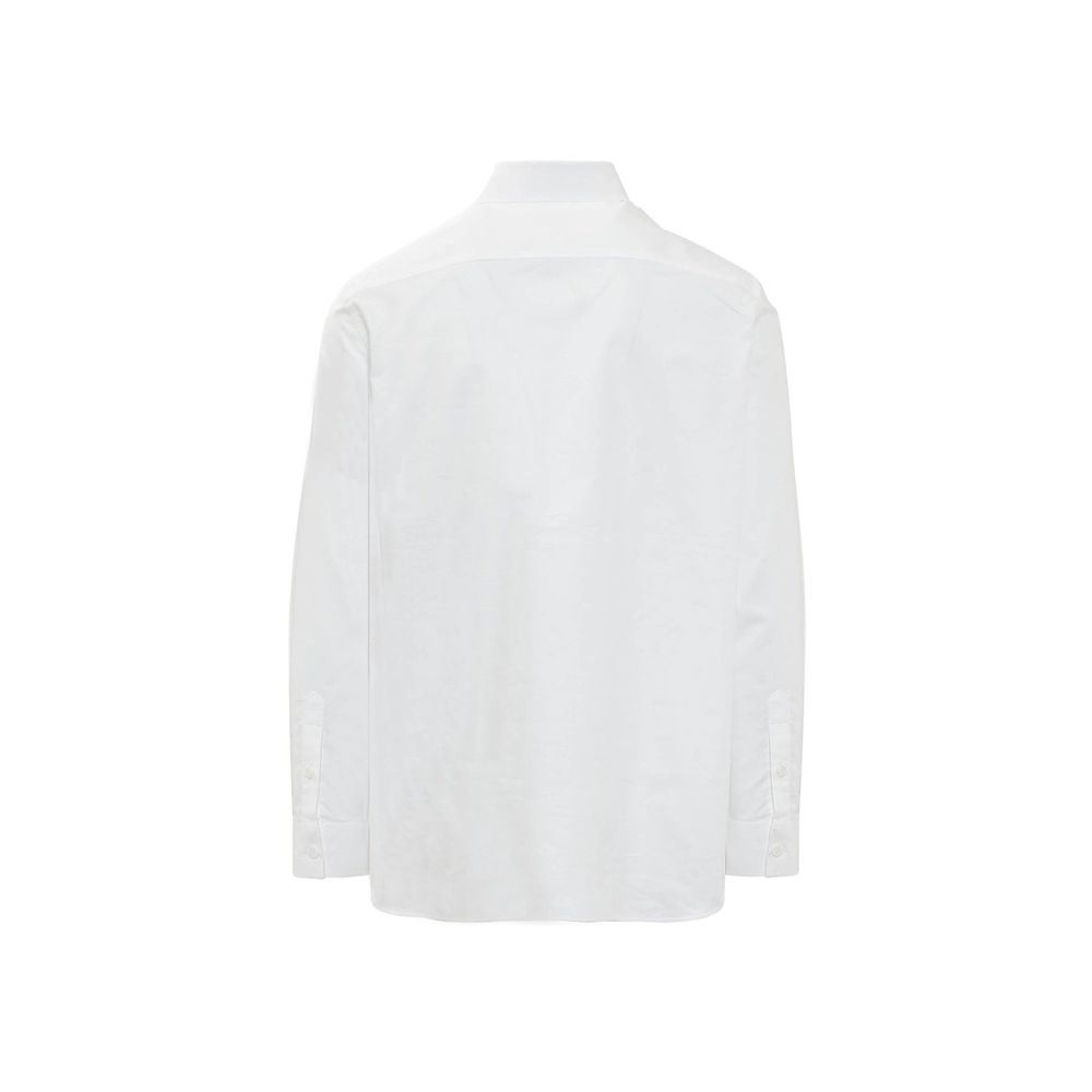 Chemise en coton blanc Burberry