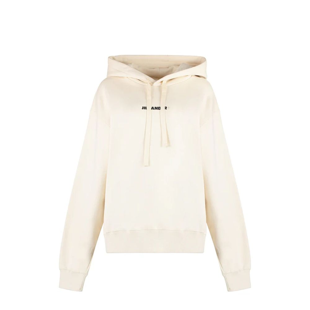 Jil Sander Felpa in cotone bianco