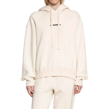 Jil Sander Felpa in cotone bianco