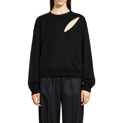 Felpa Alexander McQueen in cotone nero
