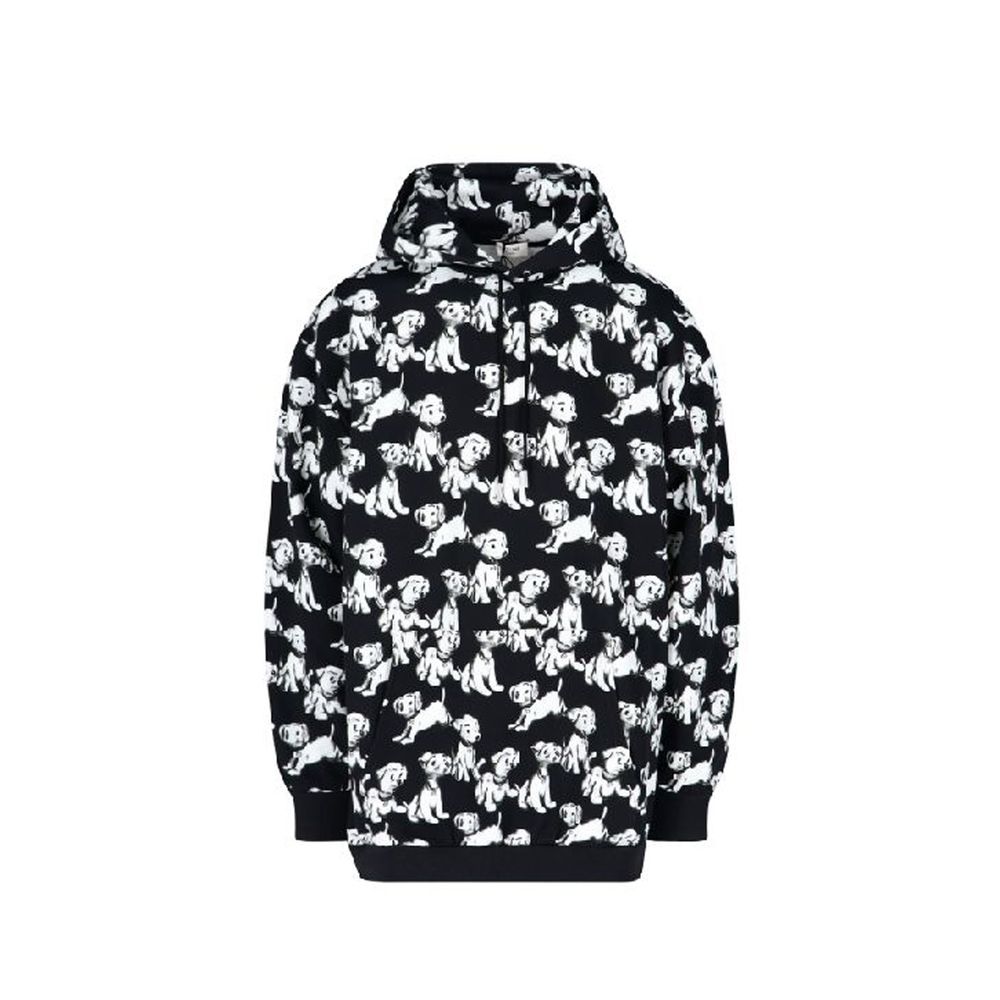 Celine Black Cotton Sweatshirt