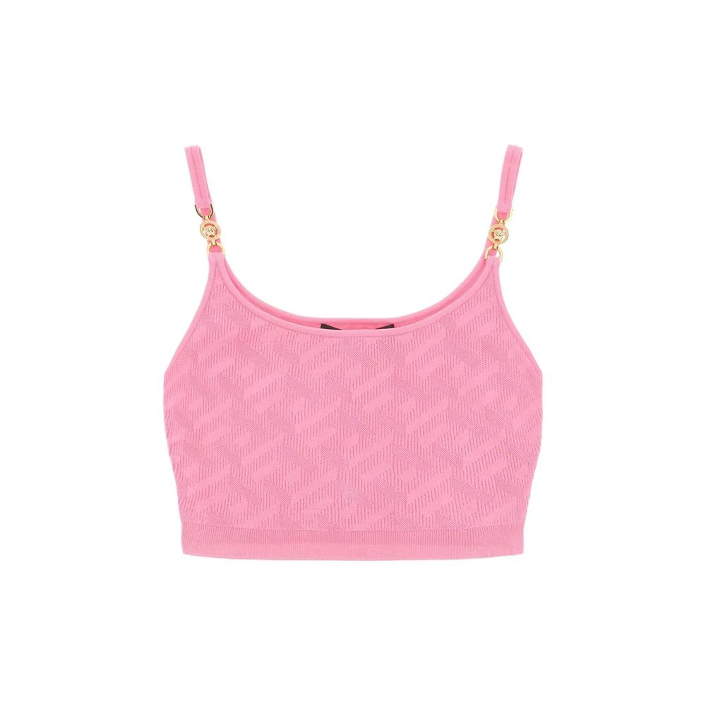 Canotte Versace in Elastan Multicolore