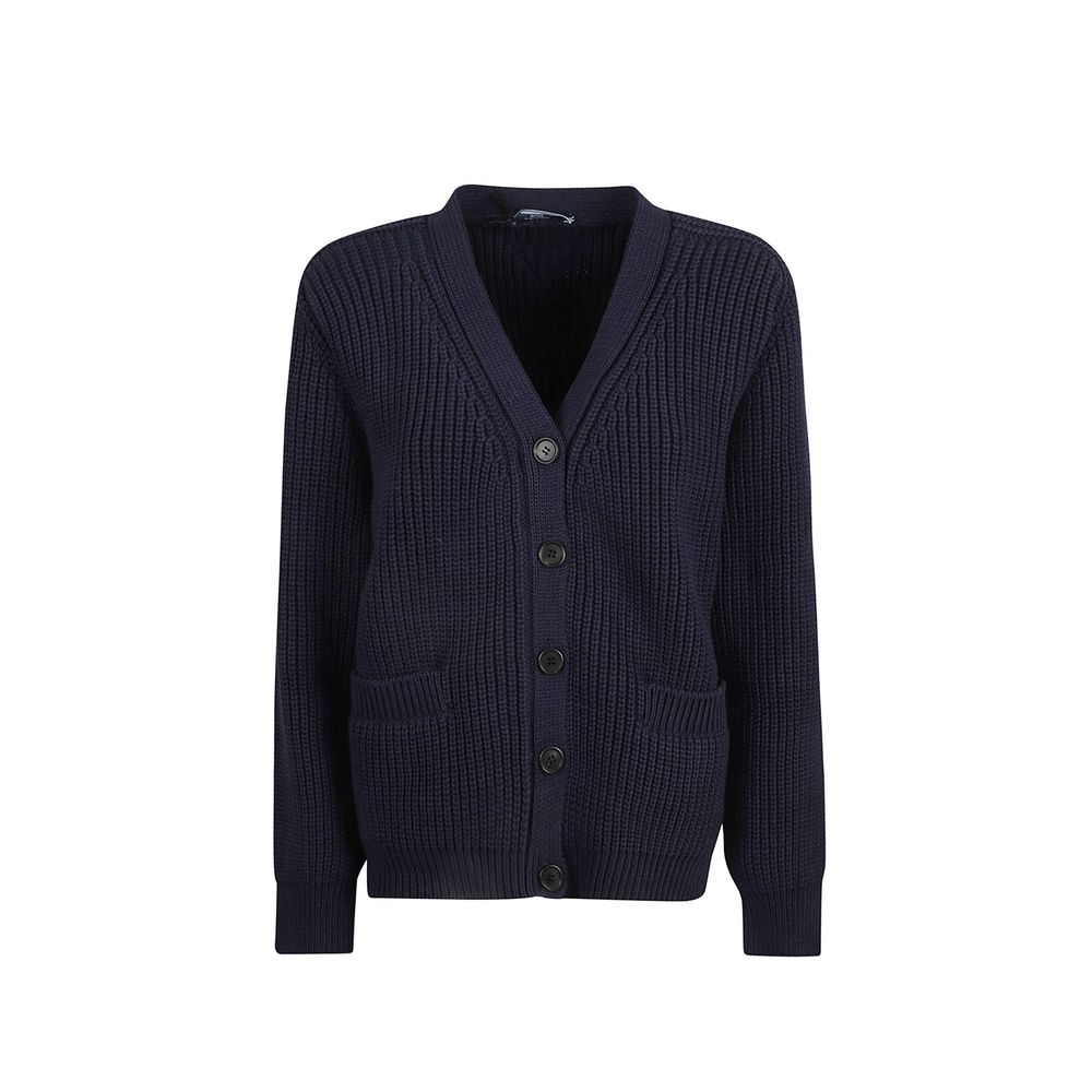 Cardigan Prada en coton bleu
