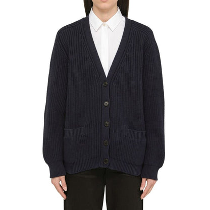 Cardigan Prada en coton bleu