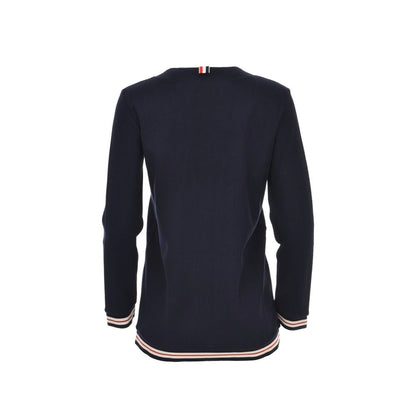 Cardigan Thom Browne in cotone blu