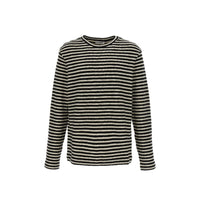 T-shirt Jil Sander blanc en laine à manches longues