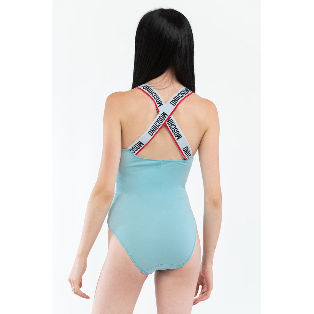 Moschino Body in Cotone Blu