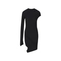 Balenciaga Black Polyester Cocktail Dress