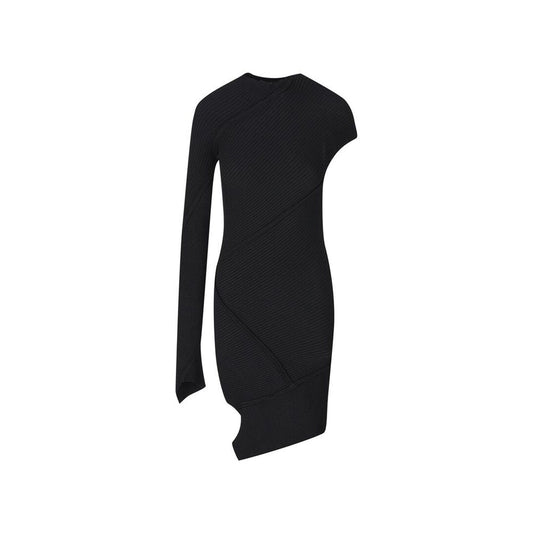 Abito da cocktail Balenciaga in poliestere nero