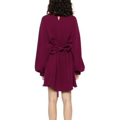 Abito casual Fendi in seta viola