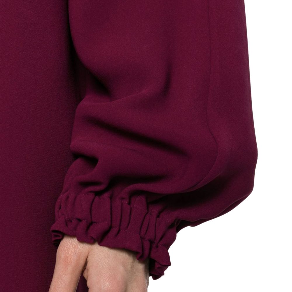 Abito casual Fendi in seta viola