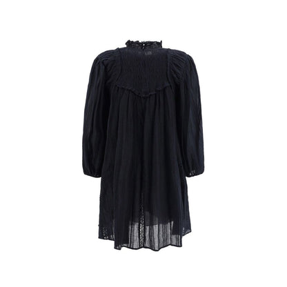 Isabel Marant Étoile Vestito Casual Nero in Cotone