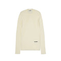 Jil Sander White Cotton Sweatshirt