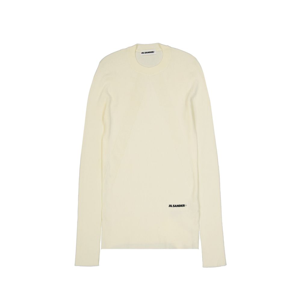 Felpa Jil Sander in cotone bianco