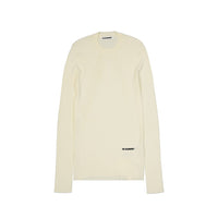 Felpa Jil Sander in cotone bianco