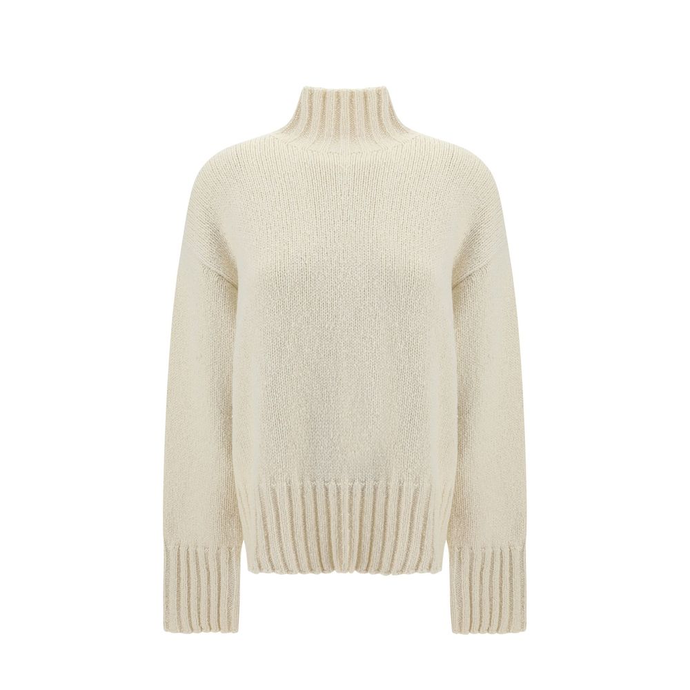 Sweat-shirt Jil Sander en soie blanche