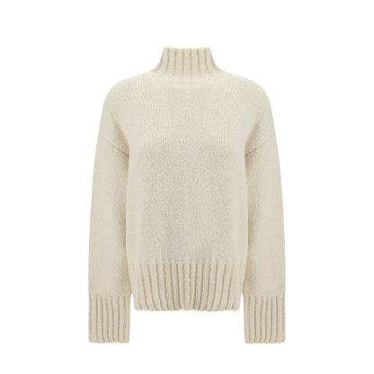 Sweat-shirt Jil Sander en soie blanche