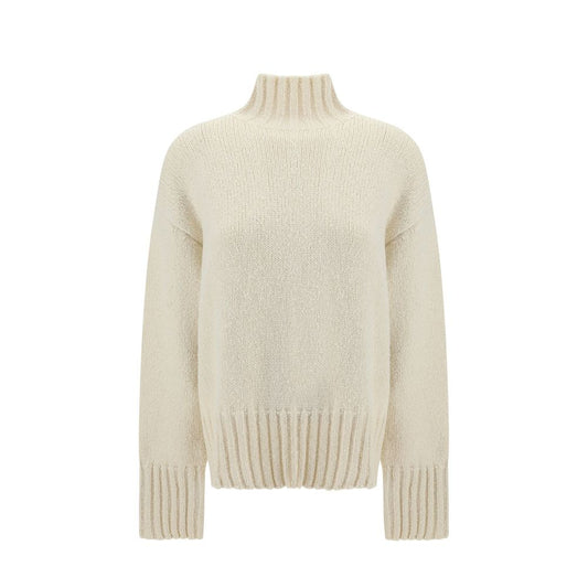 Jil Sander Felpa in seta bianca