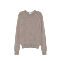 Maglione Saint Laurent in cashmere marrone